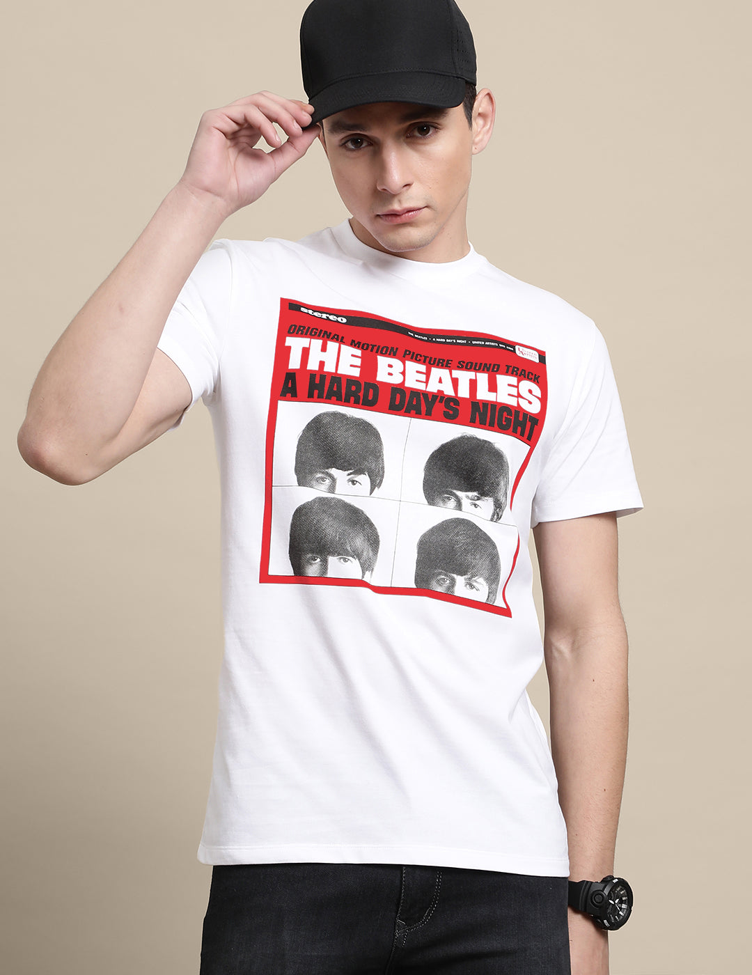 The Beatles White Tshirt For Men