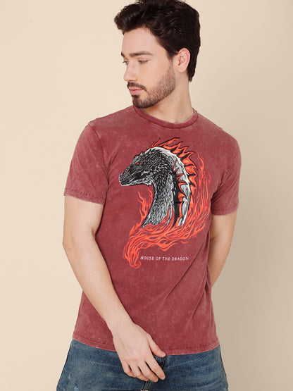 House of the Dragon Tie Dye Tshirt For Men