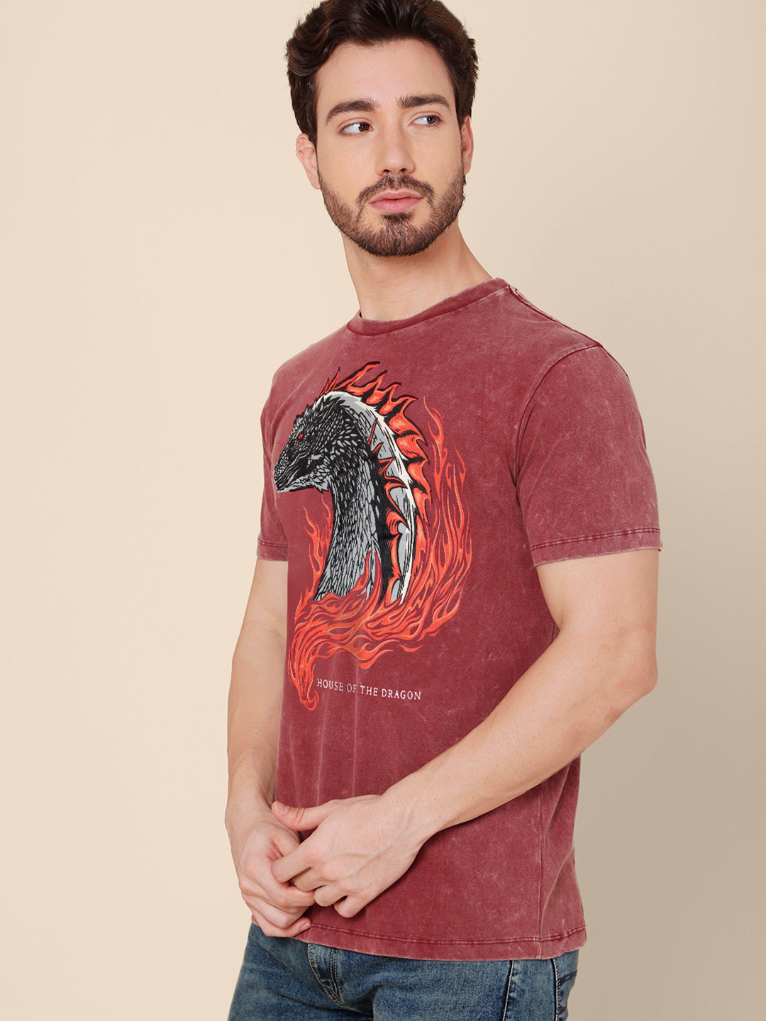 House of the Dragon Tie Dye Tshirt For Men