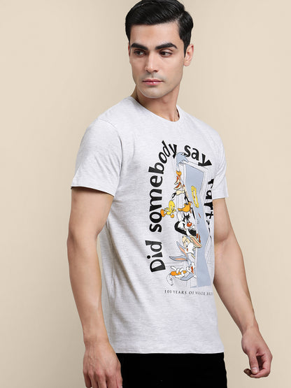 Looney Tunes Grey Tshirt For Men