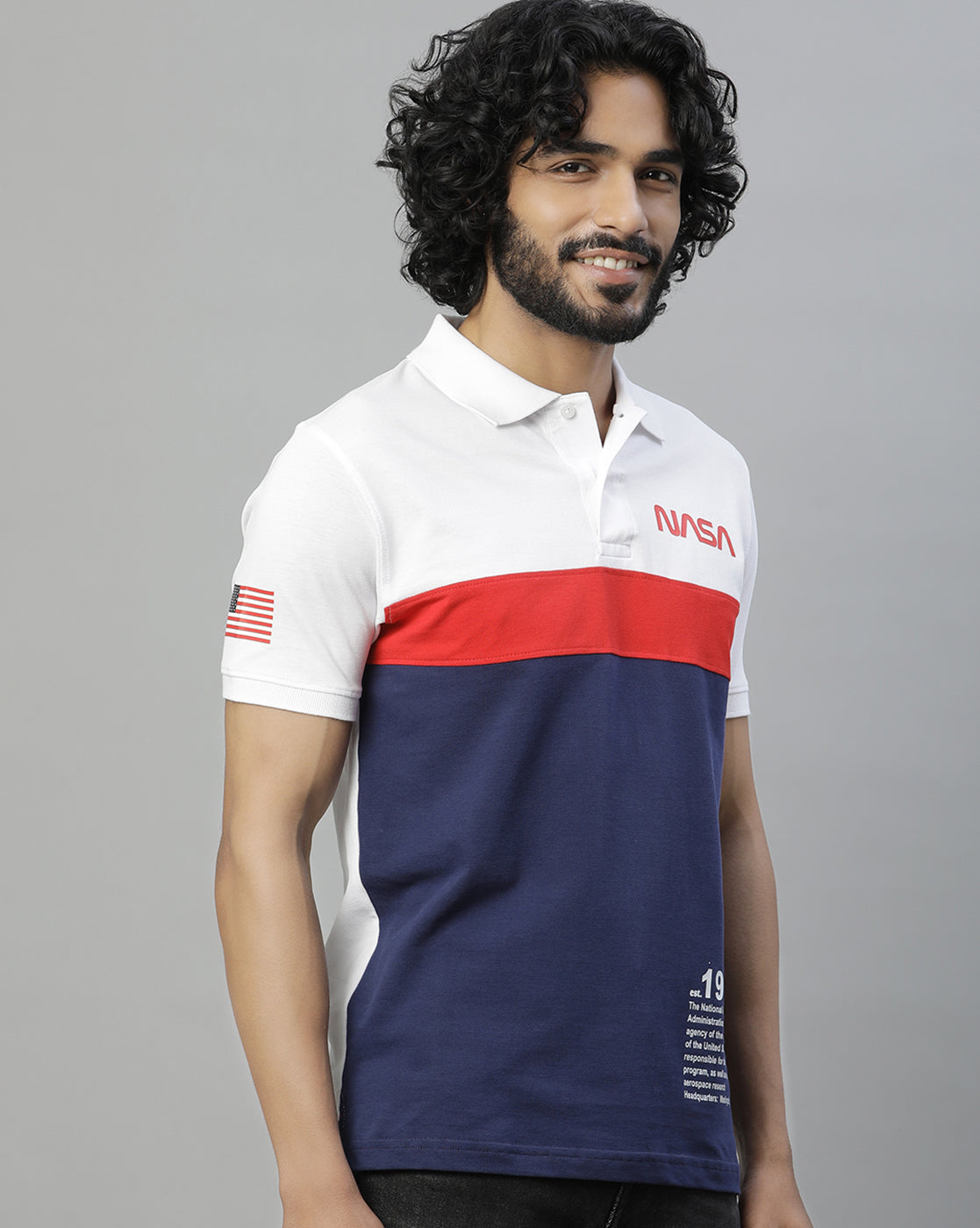 NASA Polo Tshirt For Men