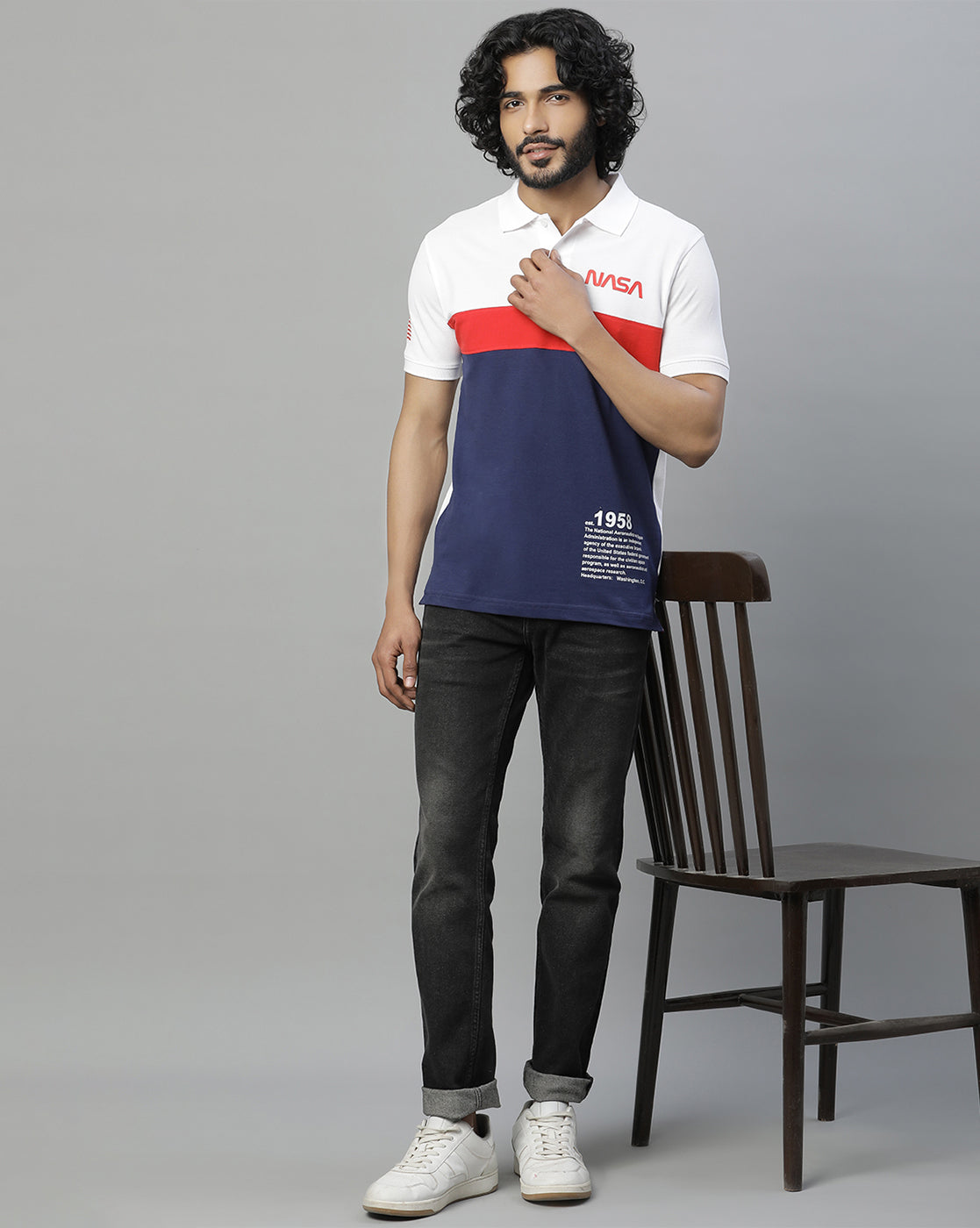 NASA Polo Tshirt For Men