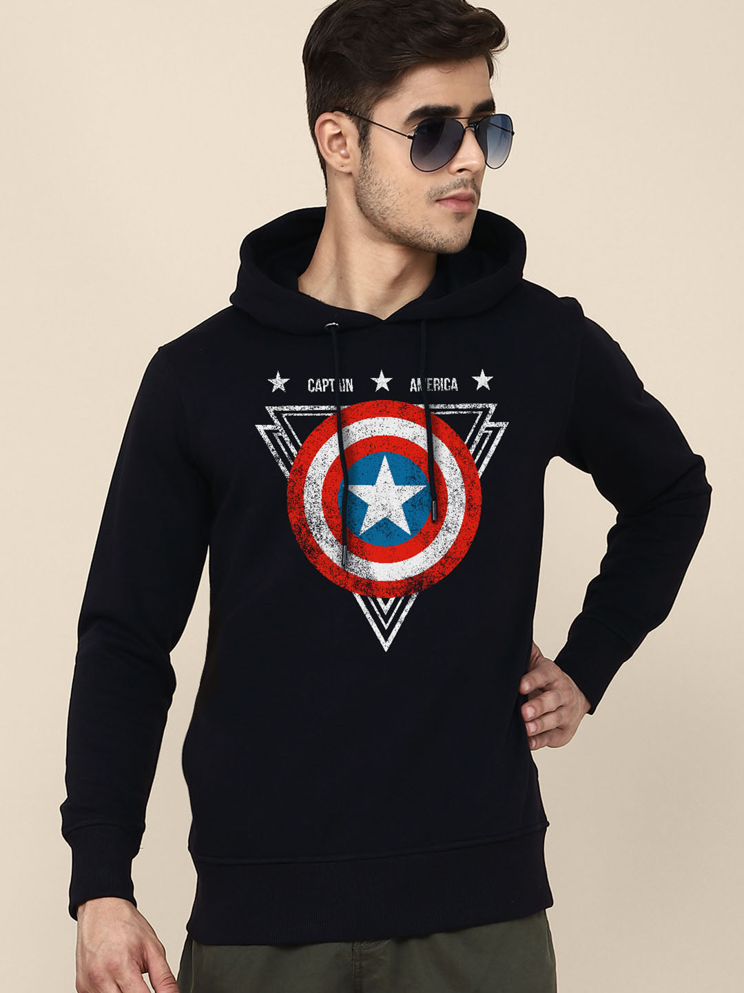 Captain America Blue Hoodie For Men Free Authority