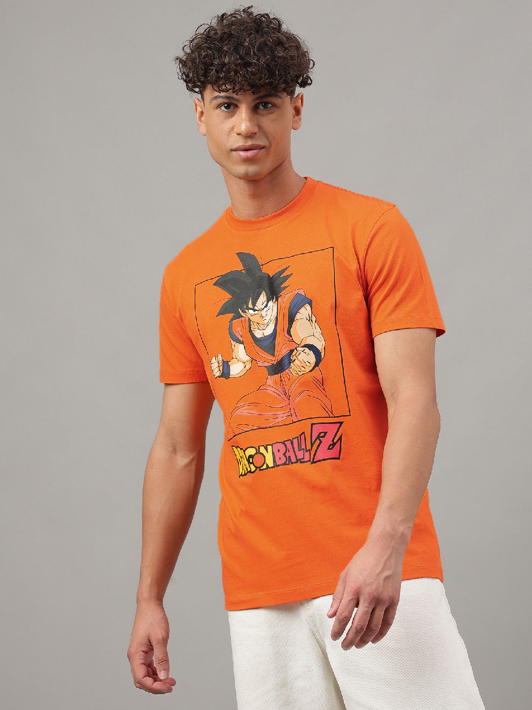 Dragon Ball Z Orange Tshirt For Men