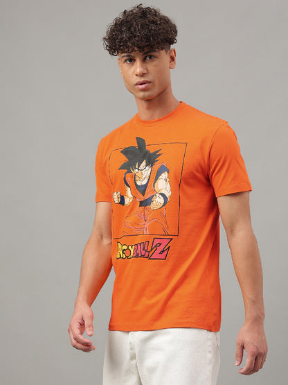 Dragon Ball Z Orange Tshirt For Men