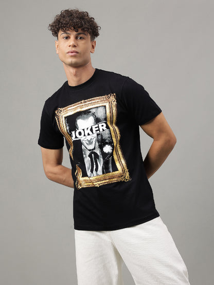 Joker Black Tshirt For Men