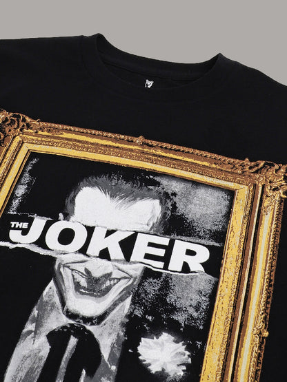 Joker Black Tshirt For Men