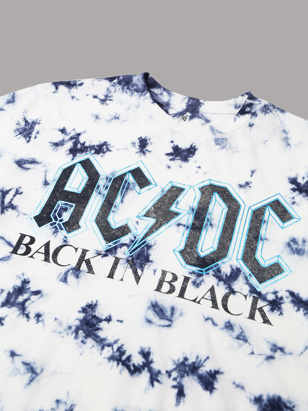 AC/DC Blue Tshirt For Men