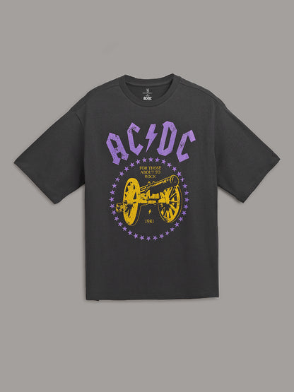 AC/DC Oversized Tshirt For Men