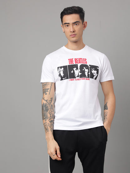 The Beatles White Tshirt For Men