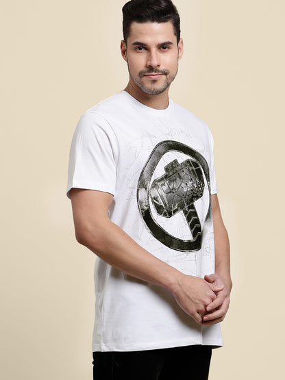 Thor Love & Thunder White Tshirt For Men