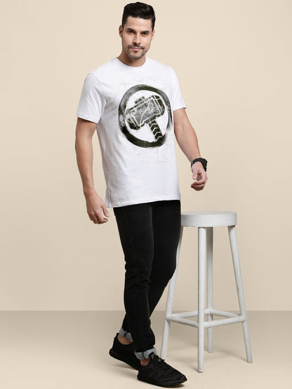 Thor Love & Thunder White Tshirt For Men