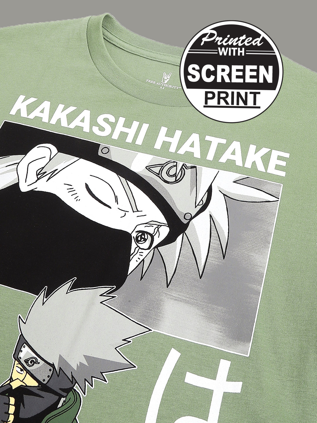 Naruto Green Tshirt For Men