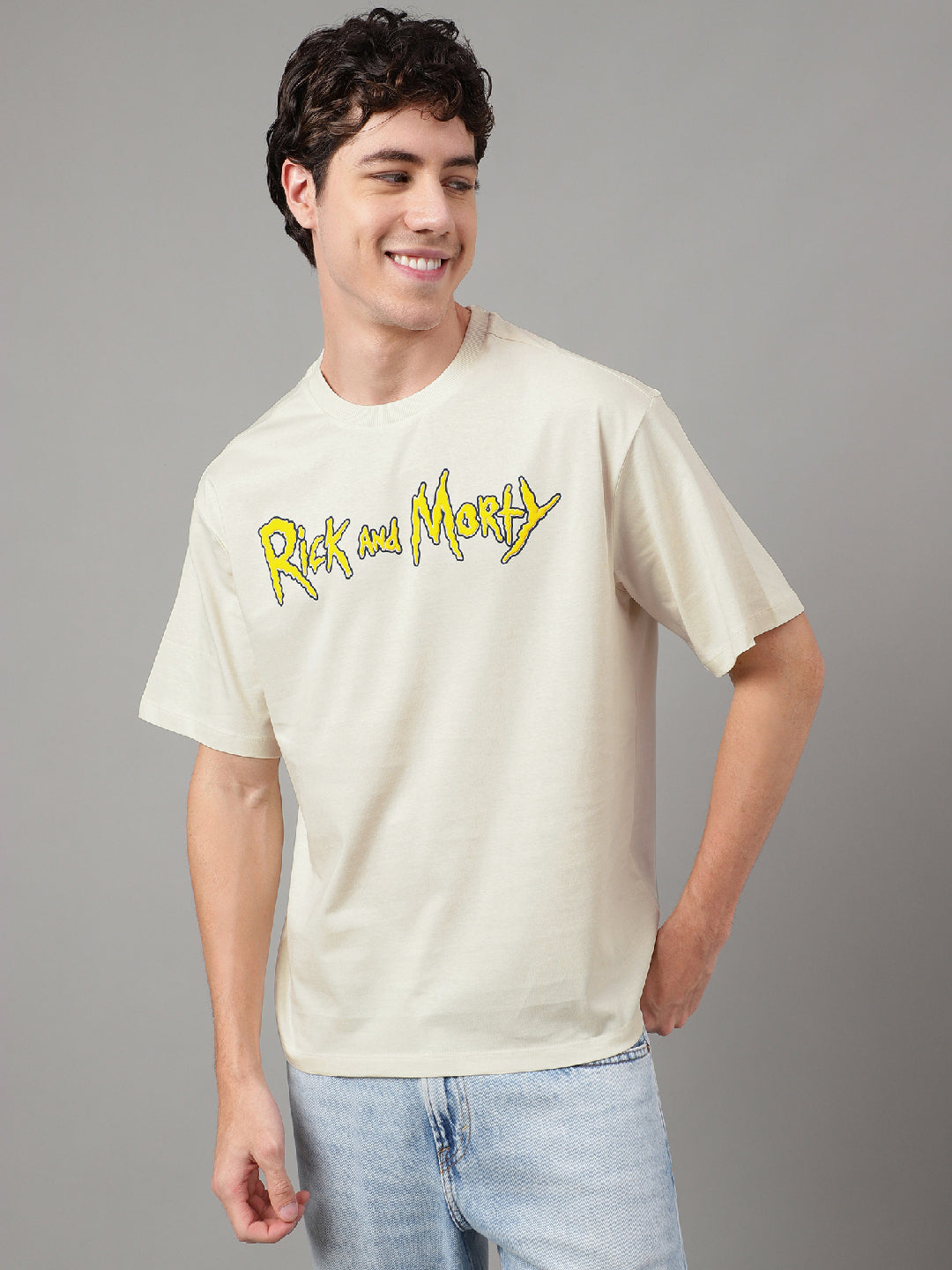 Rick & Morty Oversized Tshirt For Men