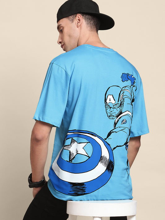 Captain America Oversized Tshirt For Men