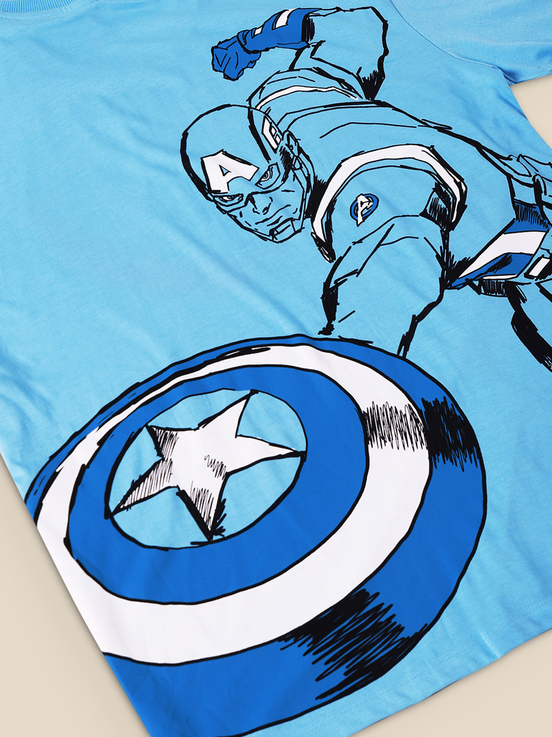 Captain America Oversized Tshirt For Men