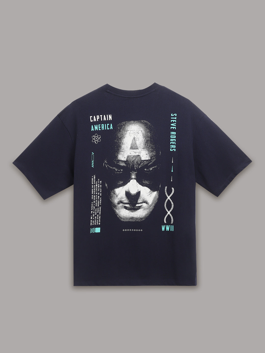 Captain America Oversized Tshirt For Men