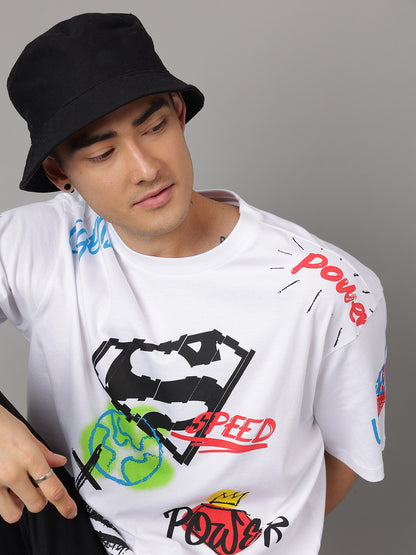 Superman Oversized Tshirt For Men