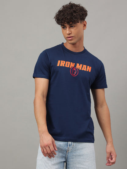 Iron Man Blue Tshirt For Men