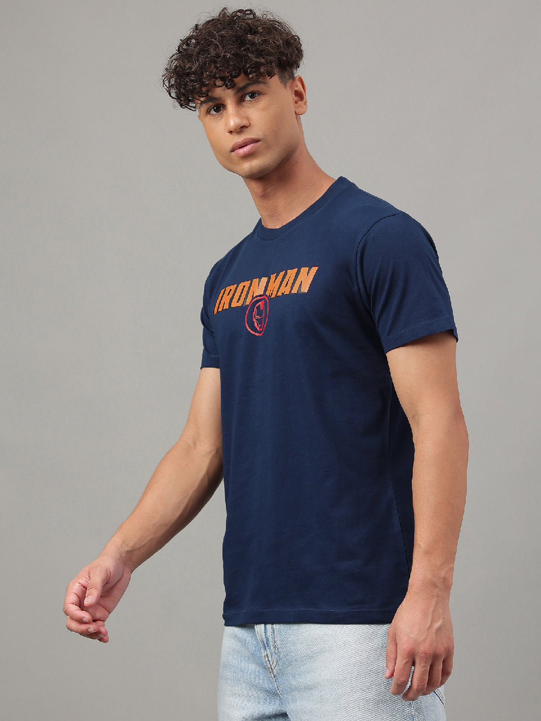 Iron Man Blue Tshirt For Men