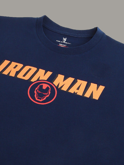 Iron Man Blue Tshirt For Men