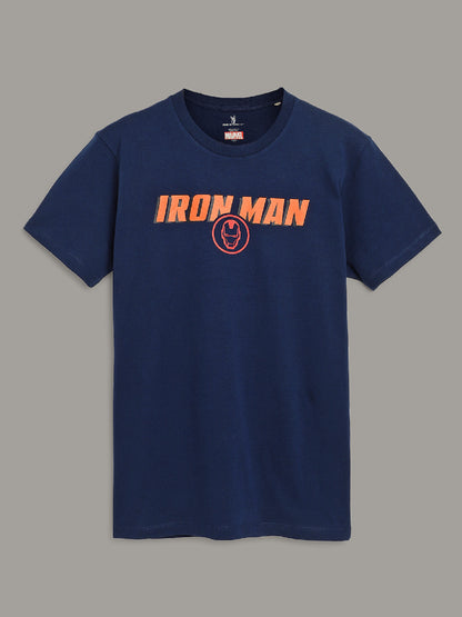 Iron Man Blue Tshirt For Men