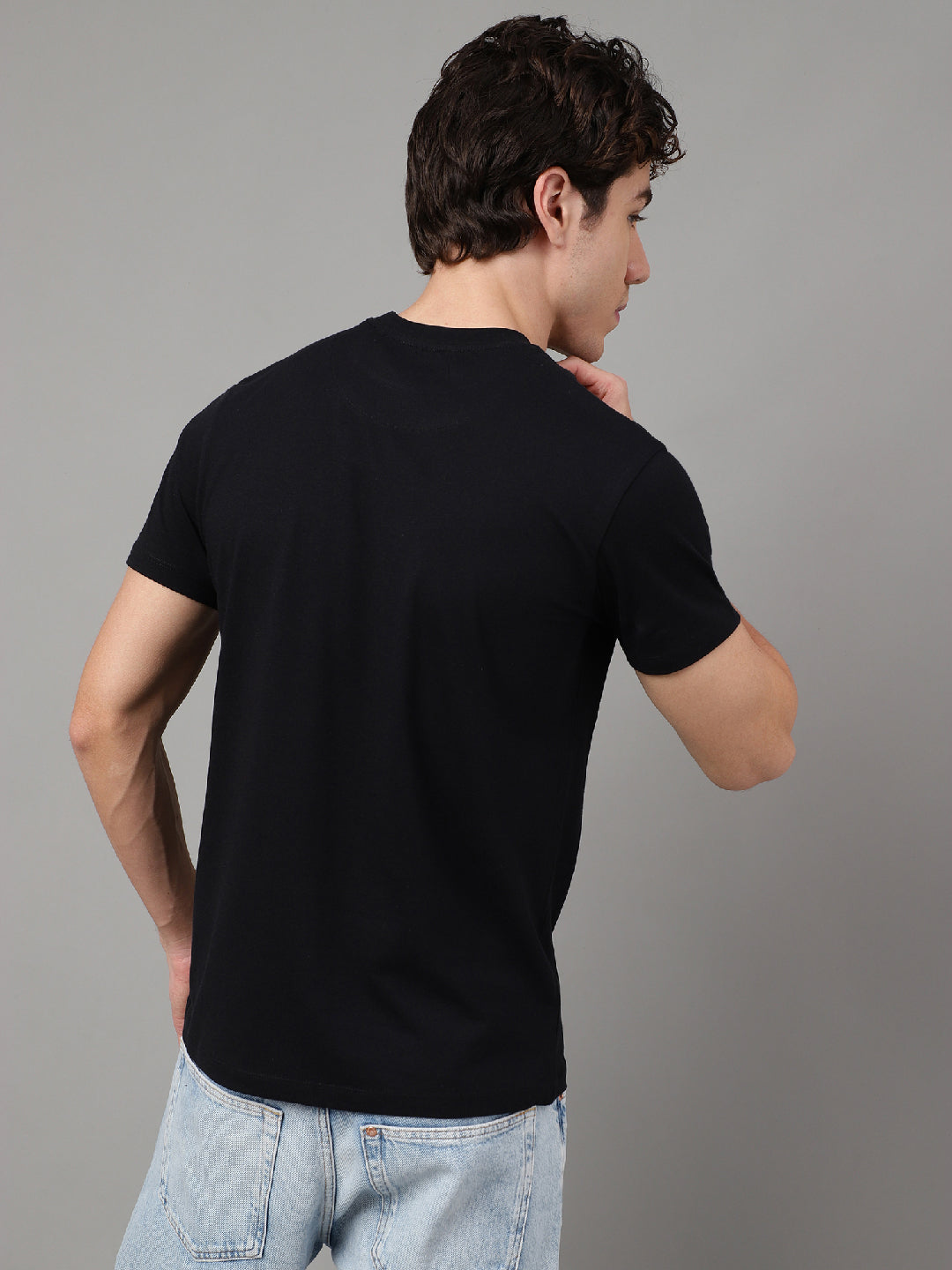 NASA Black Tshirt For Men