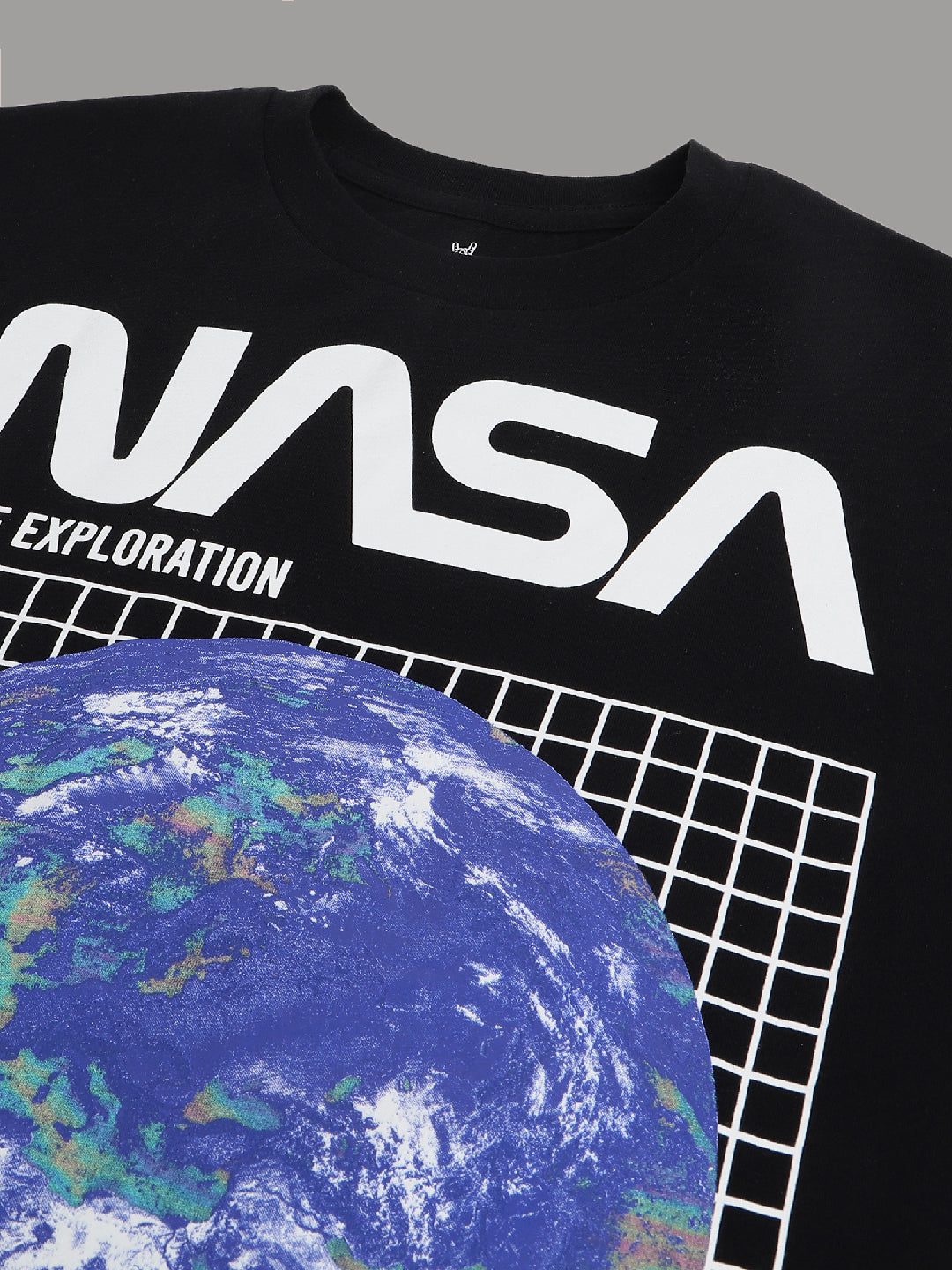 NASA Black Tshirt For Men