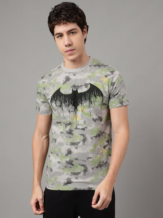 Arkham Asylum Grey Tshirt For Men