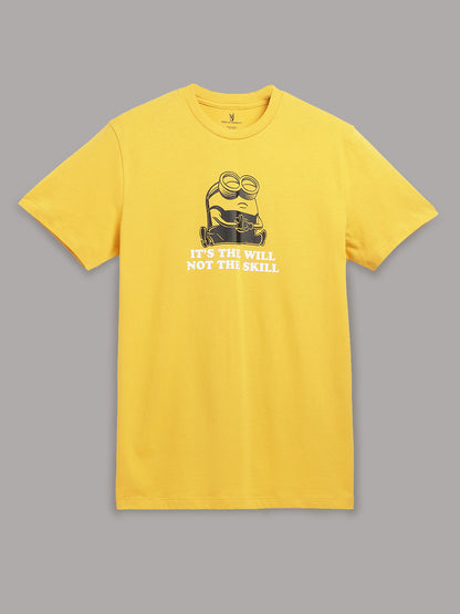 Minions Yellow Tshirt For Men