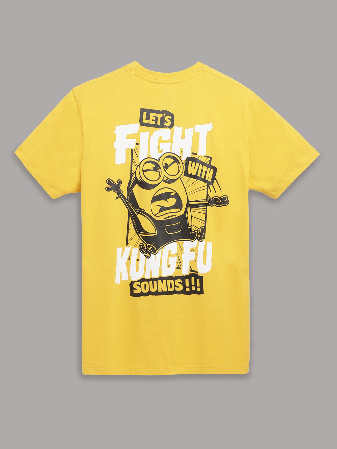 Minions Yellow Tshirt For Men