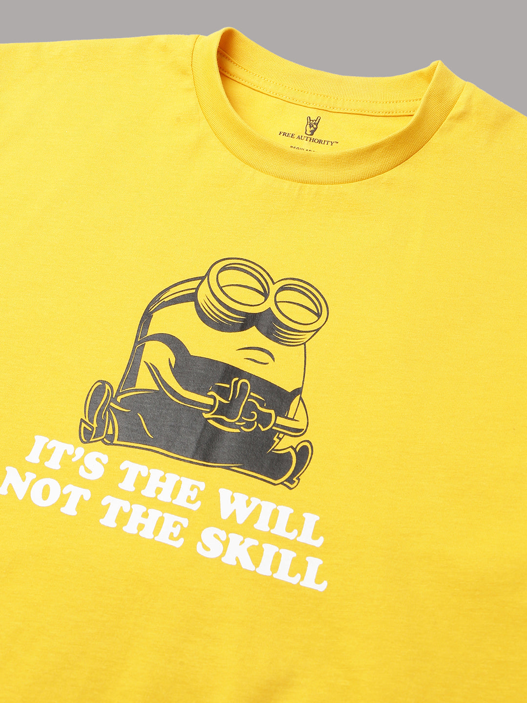 Minions Yellow Tshirt For Men