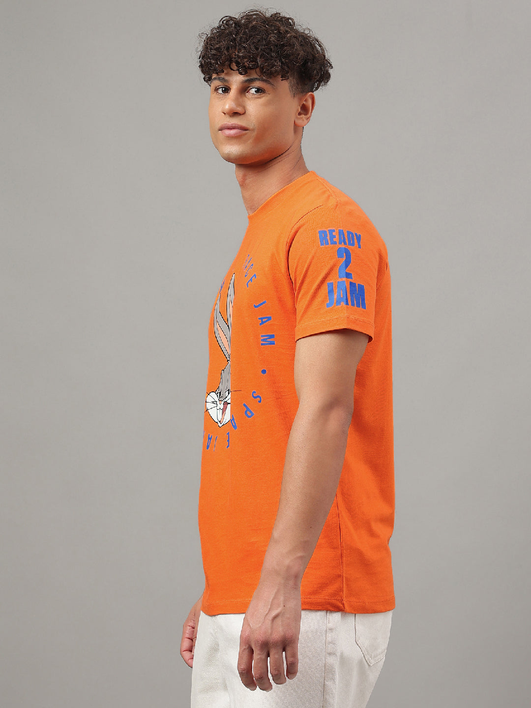 Looney Tunes Orange Tshirt For Men