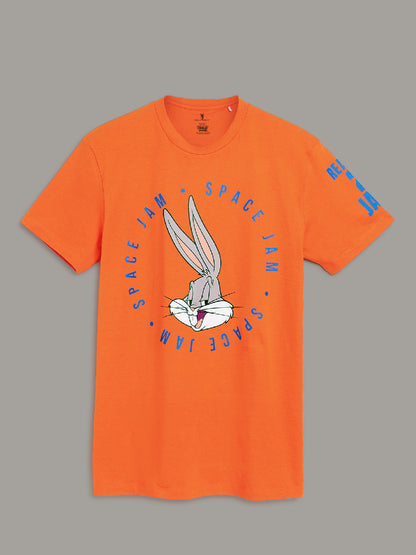 Looney Tunes Orange Tshirt For Men