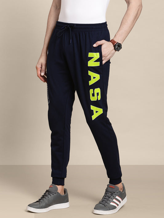 NASA Blue Jogger For Men