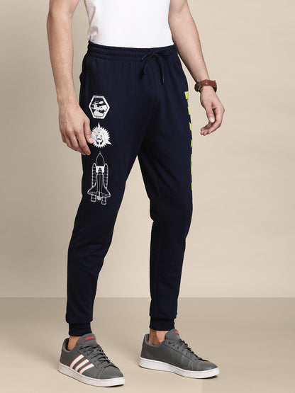 NASA Blue Jogger For Men