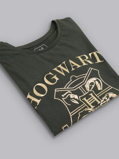 Harry Potter Olive Tshirt For Women