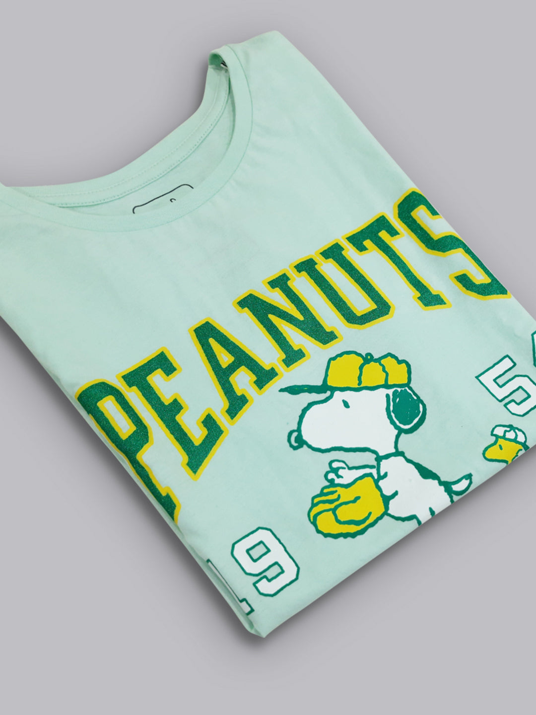 Peanuts Mint Tshirt For Women