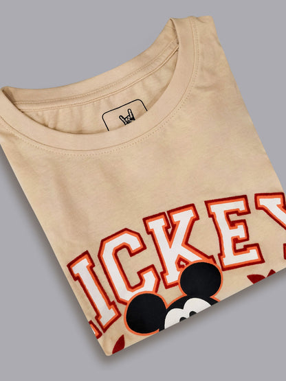 Mickey & Friends Regular Fit Tshirt For Women