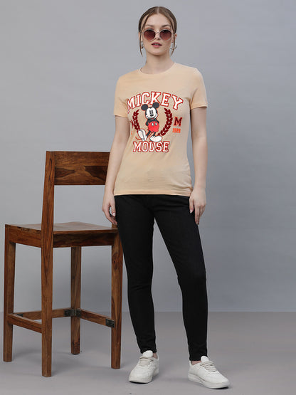 Mickey & Friends Regular Fit Tshirt For Women