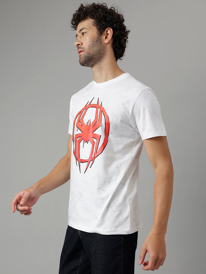 Spiderman White Tshirt For Men