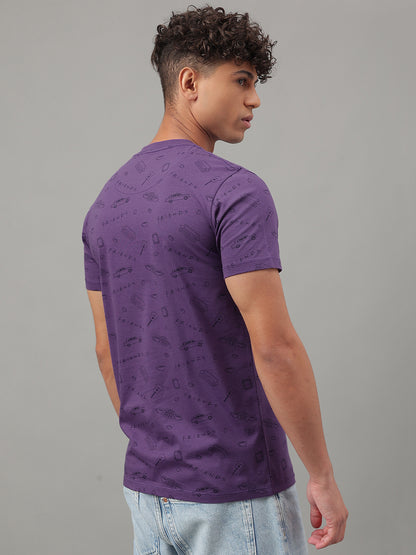 Friends Violet Tshirt For Men