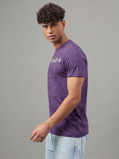 Friends Violet Tshirt For Men