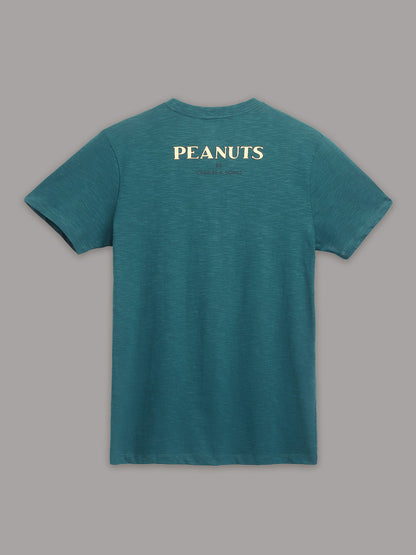 Peanuts Blue Tshirt For Men