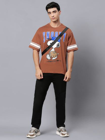 Peanuts Oversized Tshirt For Men