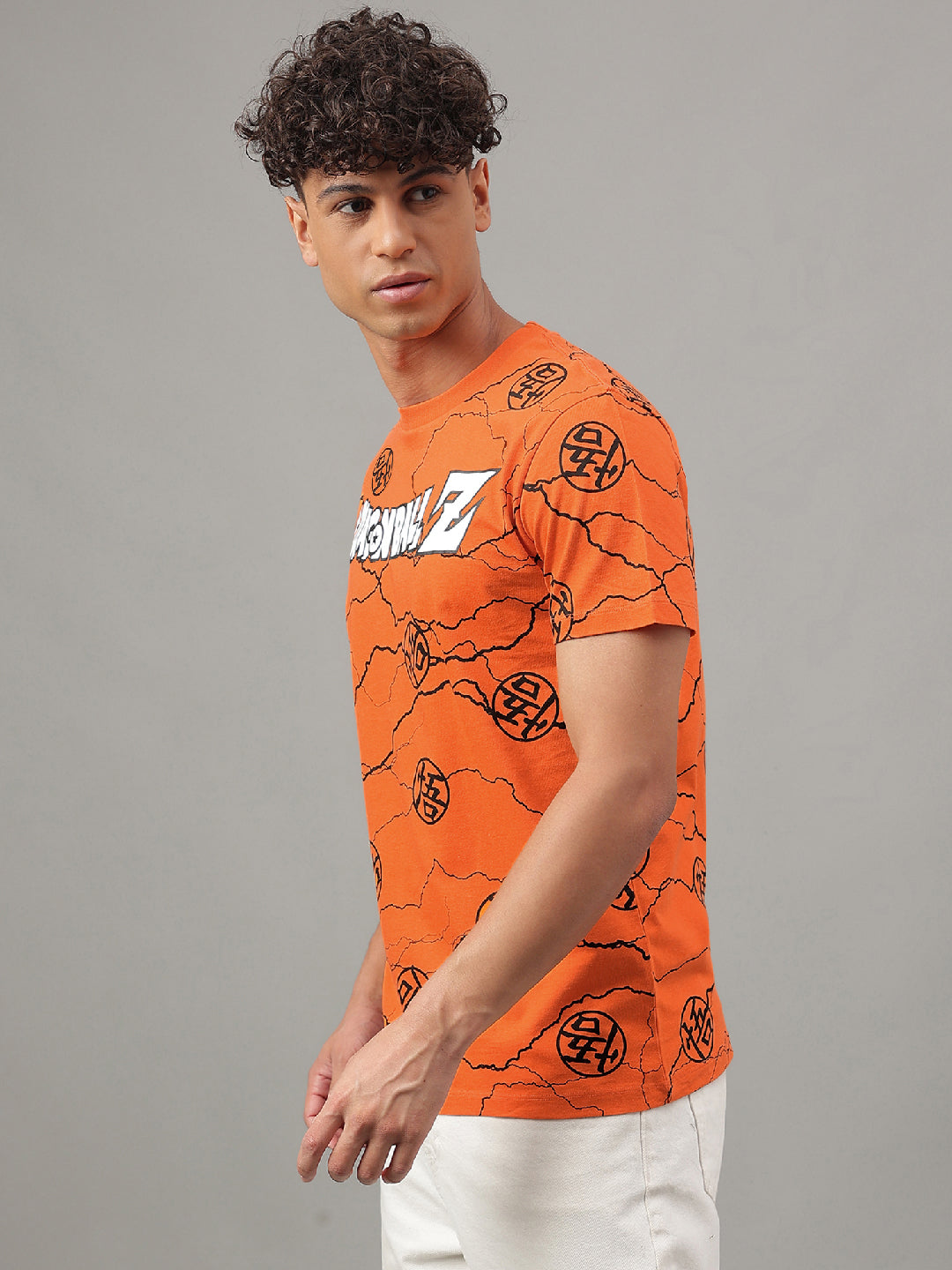 Dragon Ball Z Orange Tshirt For Men