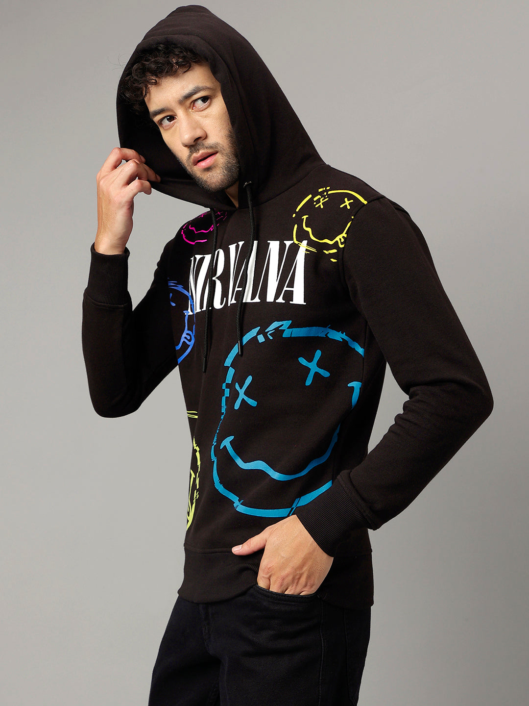 Nirvana Black Hoodie For Men