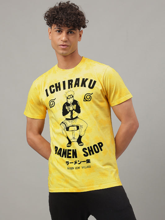 Naruto Yellow Tshirt For Men