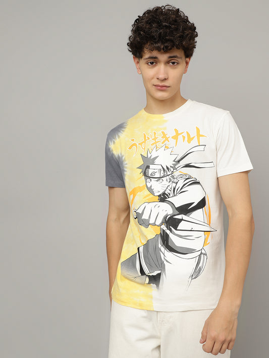 Naruto Regular Fit Tshirt For Men