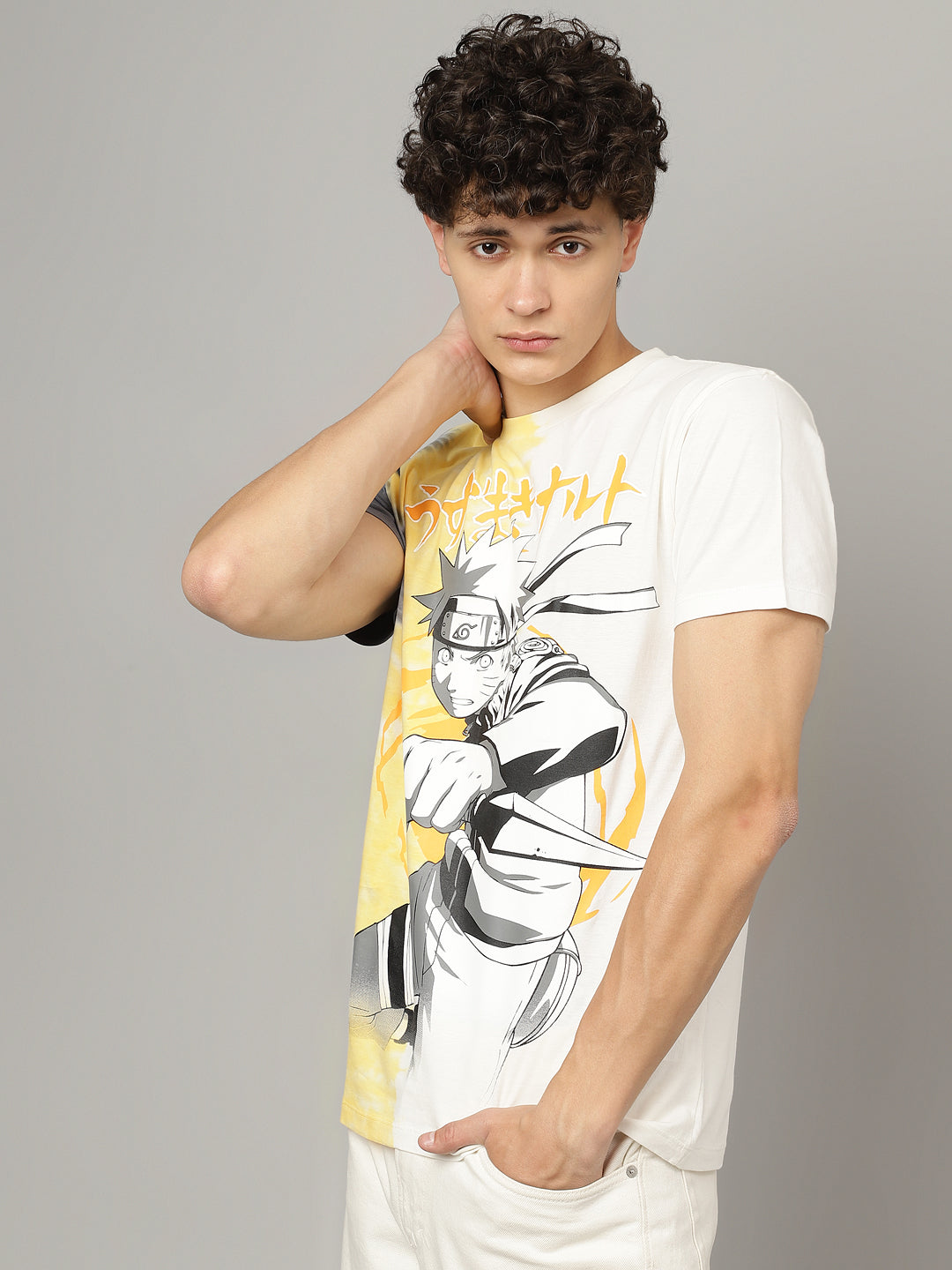 Naruto Regular Fit Tshirt For Men